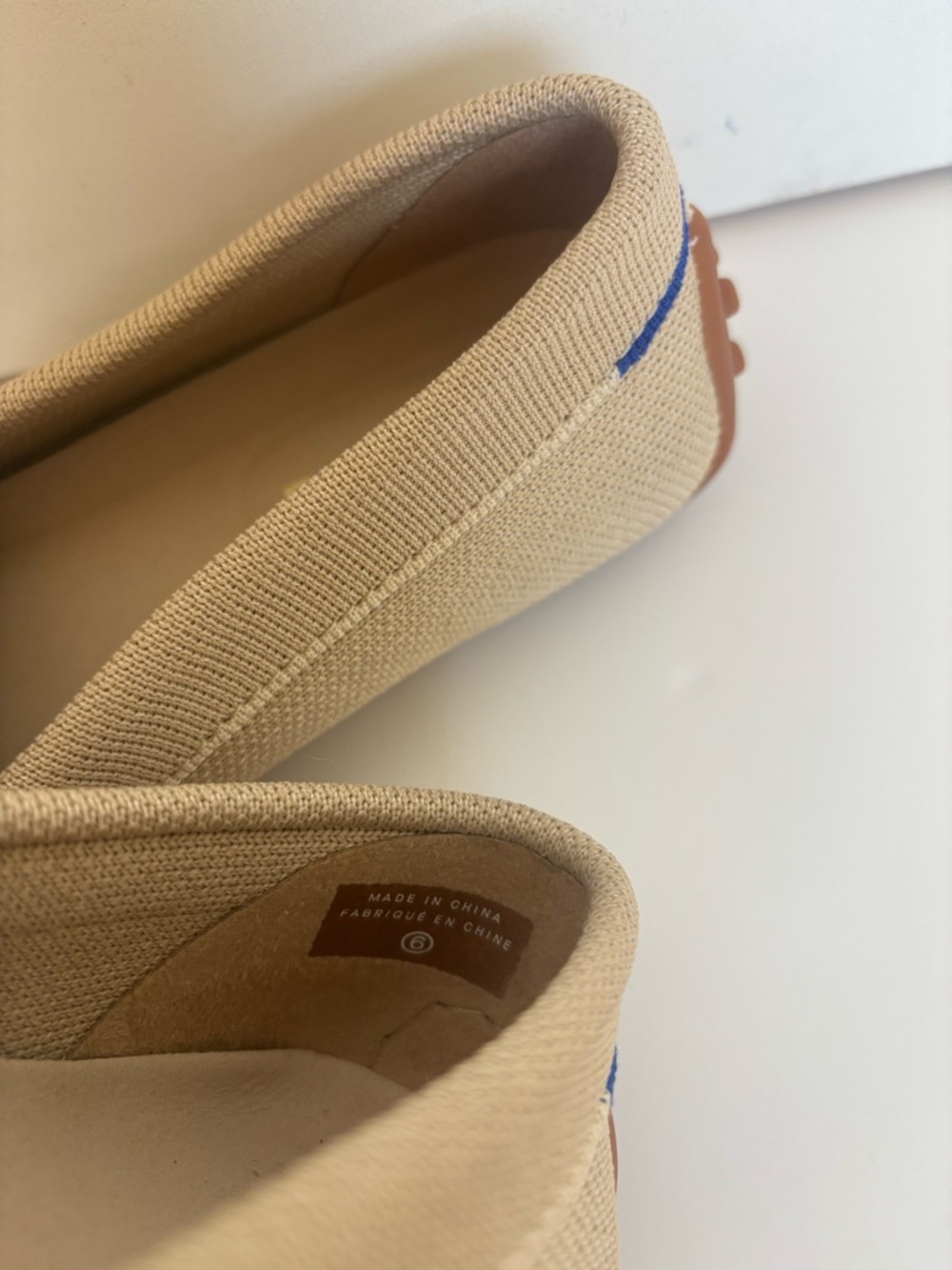 Rothy's Women’s The Daily Driver Loafers in Sesame Size 6 - Picture 9 of 9